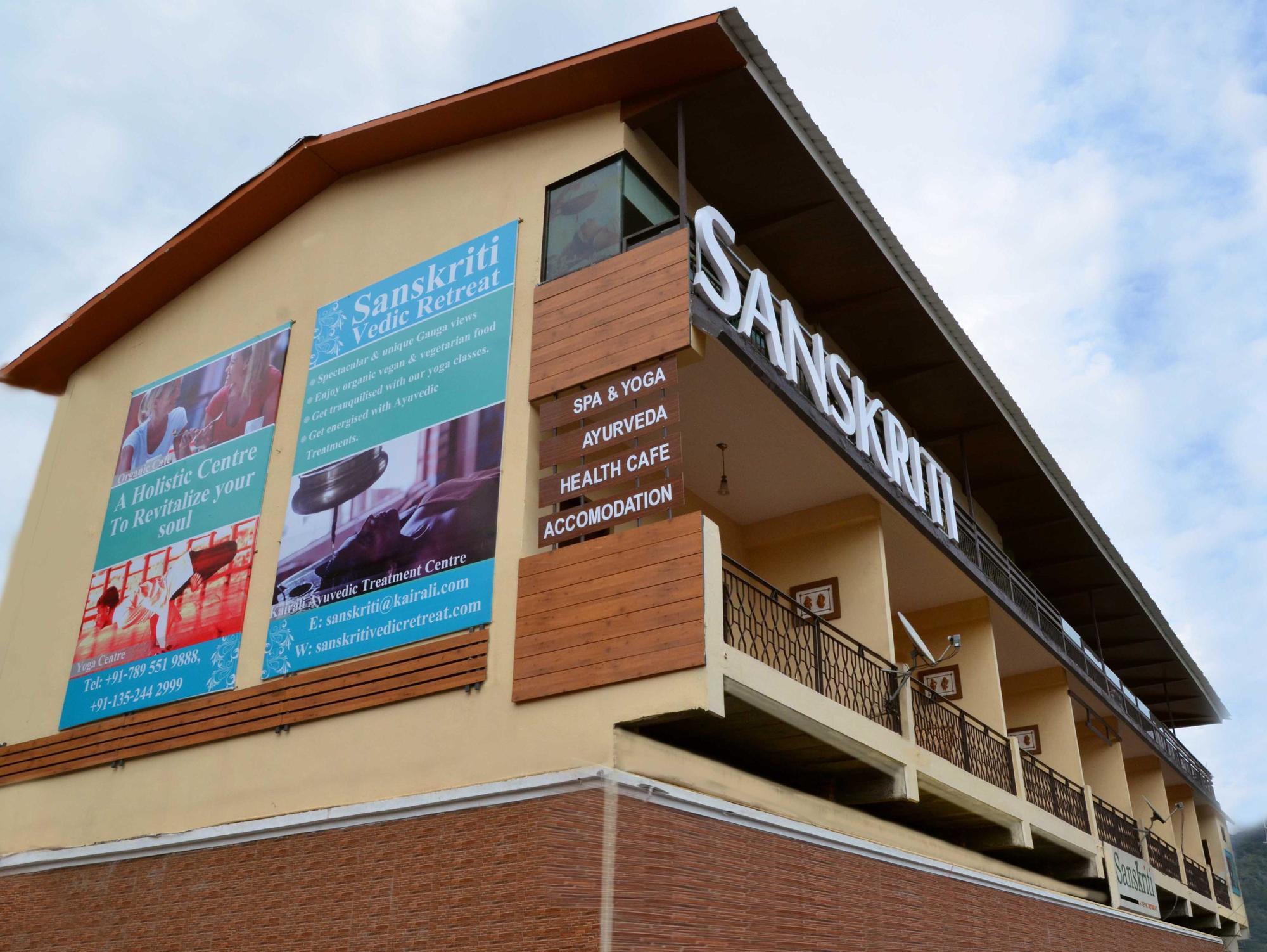 Sanskriti Vedic Retreat Hotel Risikés Kültér fotó
